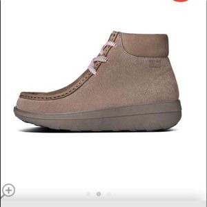 Fit Flop Suede Loaff Ankle Boots Sz 8